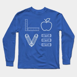 We Love Teachers Long Sleeve T-Shirt